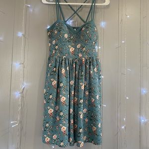 Floral printed dress